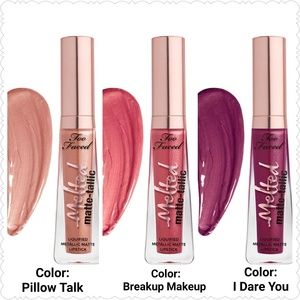 💄Melted Matte-Tallic Liquified Lipsticks💄FIRM